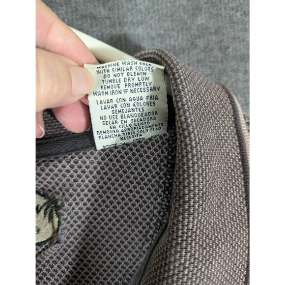 Bungalow Brand Men's Brown 100% Cotton Polo Shirt Size XXL - Picture 6 of 9